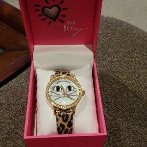 Betsey Johnson Kitty Watch